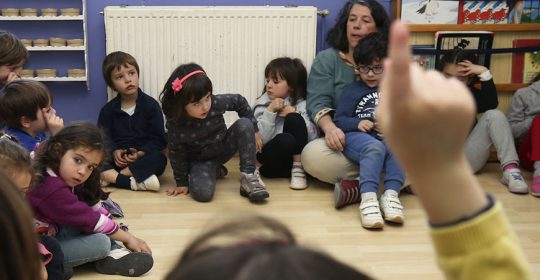 Alumnos de 3º de infantil "La clase los pingüinos"