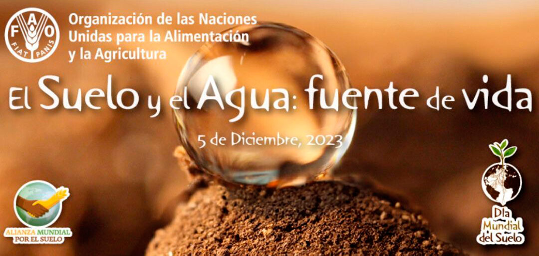 Lema del Día Mundial del Suelo 2023: El Suelo y el Agua: fuente de vida