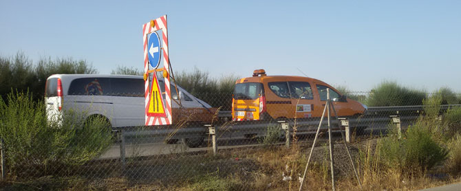 Desbroce mecánico y limpieza en carreteras